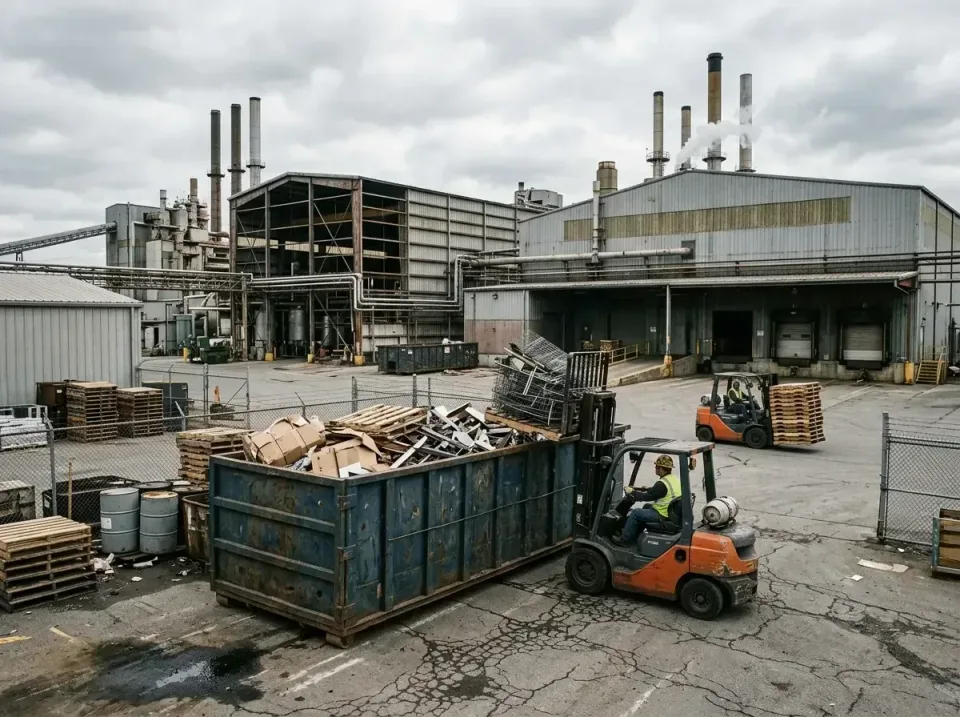 industrial-factory-scrap-conta-003 — frequently asked questions, Cheap Roll-off Dumpster Rentals in St. Augustine South, FL